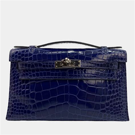 hermes pochette donna|hermes kelly pochette crocodile.